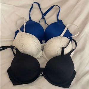Victoria Secret bombshell bra set of 3